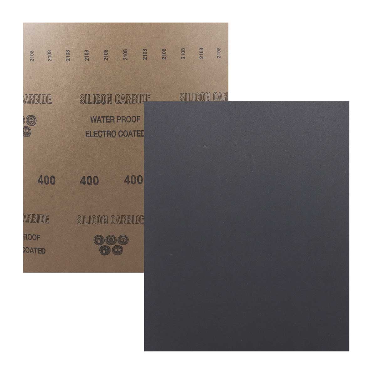HOJA DE LIJA DE AGUA CARBURO SILICIO 9" x 11" G500 (Precio x pieza - Empaque c/100 pzas)-LW-1065