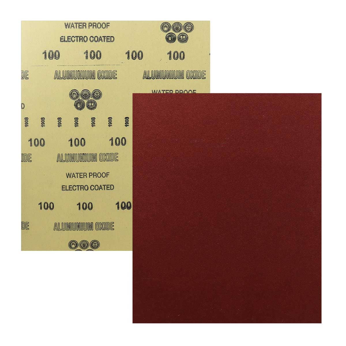 HOJA DE LIJA OXAL ESMERIL 9" x 11" G100 LW-1130 (Precio x pieza - Empaque c/50 pzas)