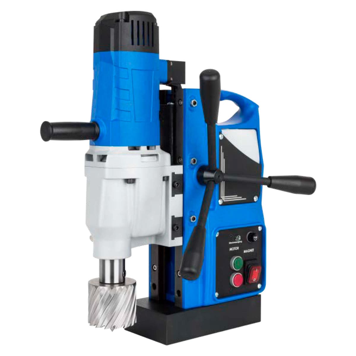 TALADRO MAGNÉTICO Ø2" X 2-3/4" 1600W 2VEL. BROQUERO 1/2" ZANCO WELDON 3/4" 110V M-04005