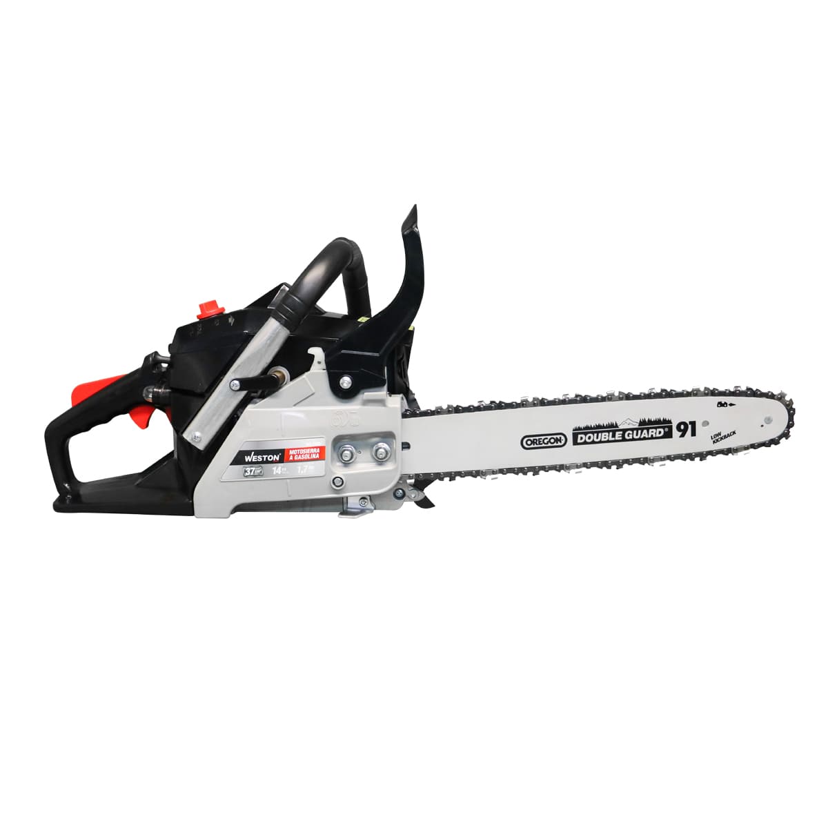 MOTOSIERRA A GASOLINA 37 CC C/BARRA OREGON 14"-MS-1400