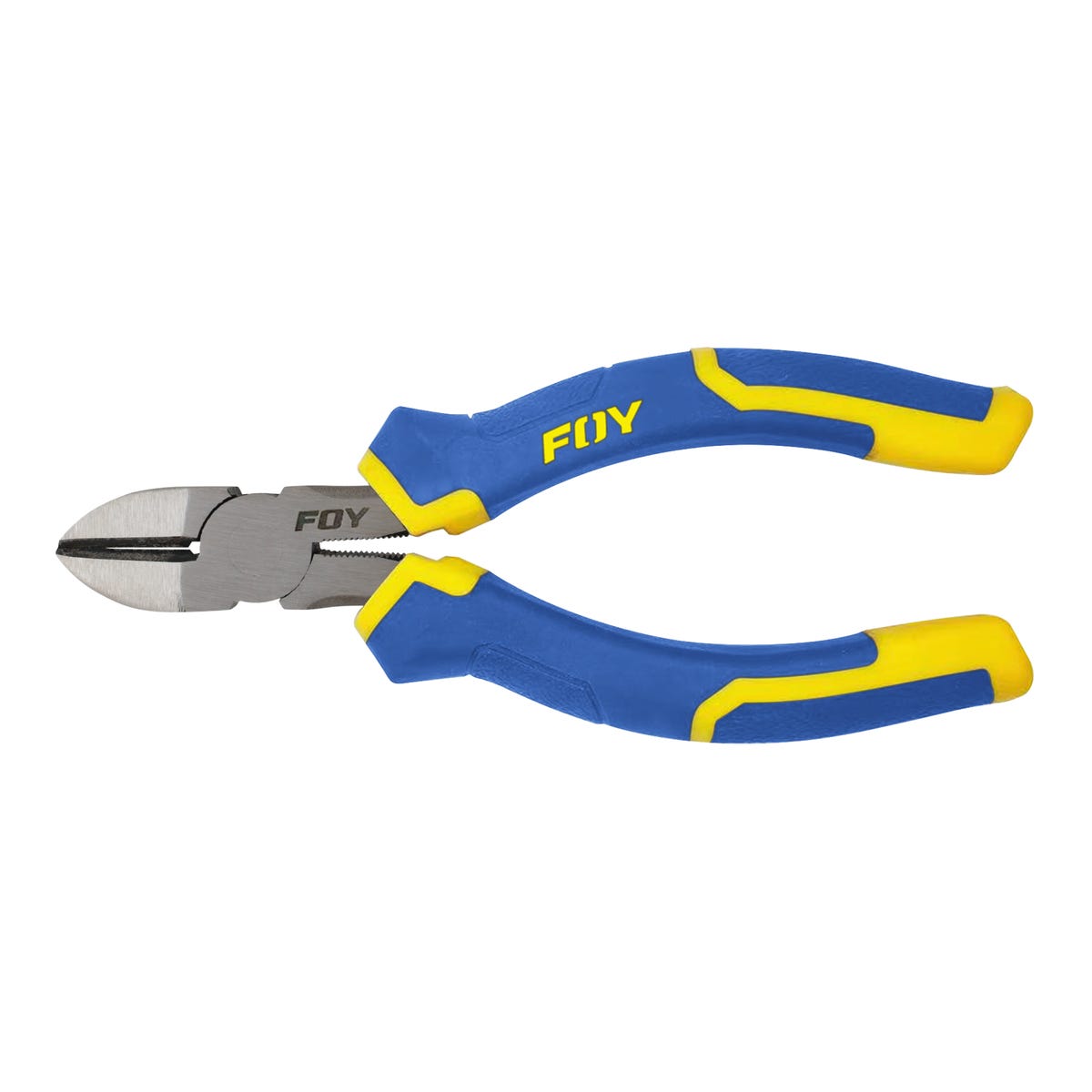 Pinza Para Electricista Con Mango Bimaterial Corte Diagonal De 8, Foy PE8D