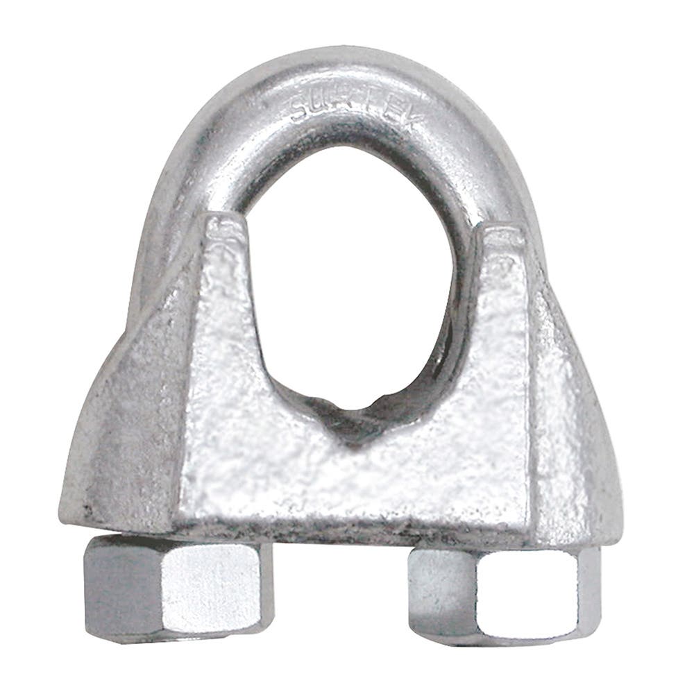 Perro De Hierro Maleable Para Cable De Acero 1/4, Surtek PER3