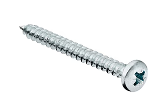 Tornillo Con Cabeza Tipo "Pan" 10 x 2