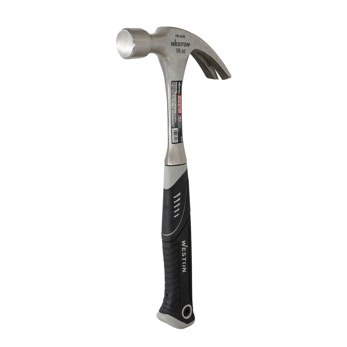 PULIDO FORJADO UÑA CURVA 16 OZ MANGO 13" DE FIBRA DE VIDRIO PN-0340