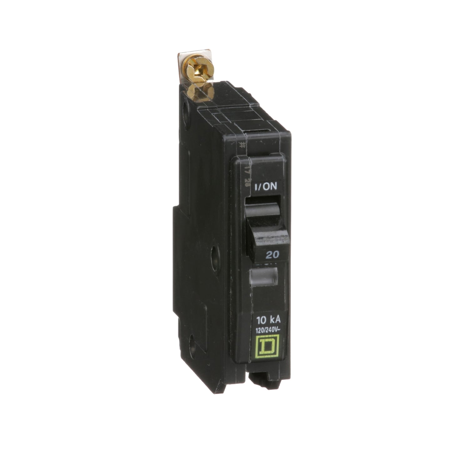 INTERRUPTOR TERMICO 1P 20 A 120/240 V 10KA QOB ATORNILLABLE SQUARE D QOB120