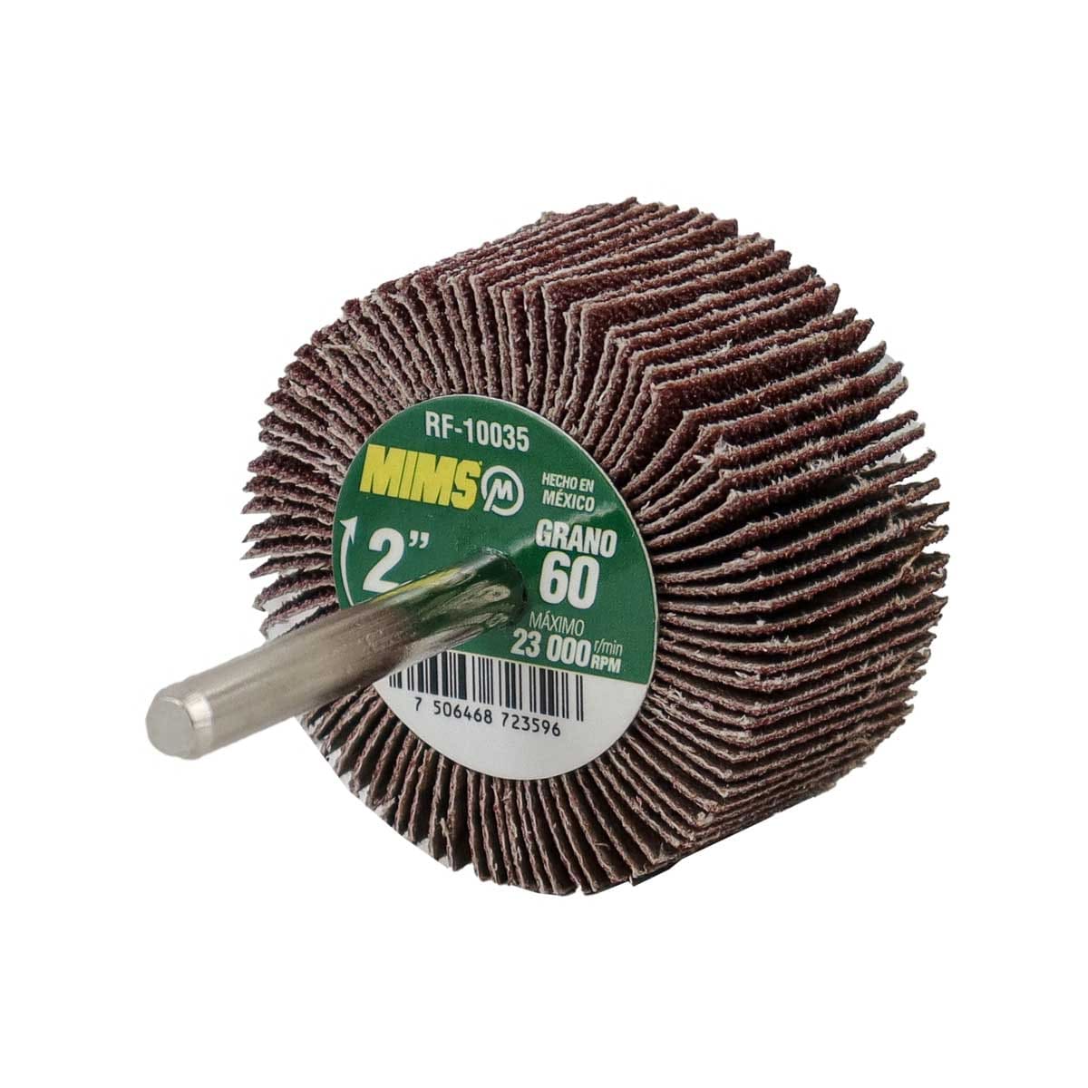 Rueda Flap con Vástago 2" Grano 60 MIMS | RF-10035