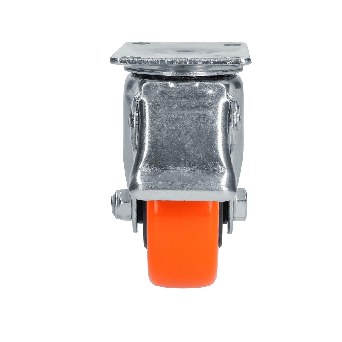 Rodaja De PVC Naranja Giratoria Con Freno 3, Surtek RV7B