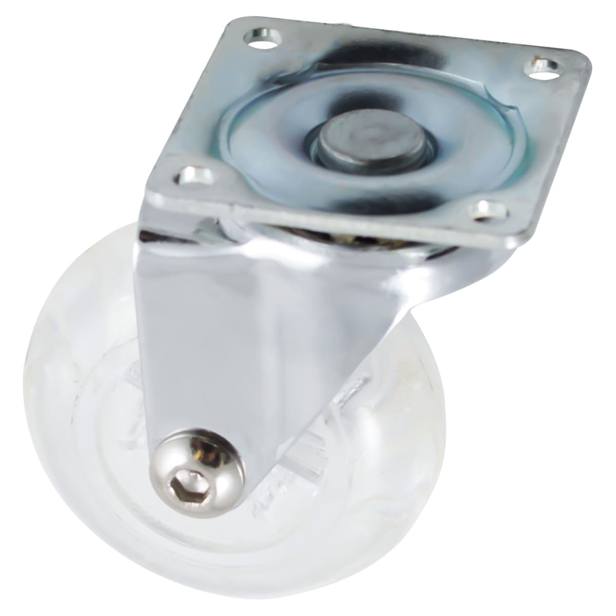 RODAJA GIR. PU TRANSPARENTE 2'' (50X21MM) Y-1164-50