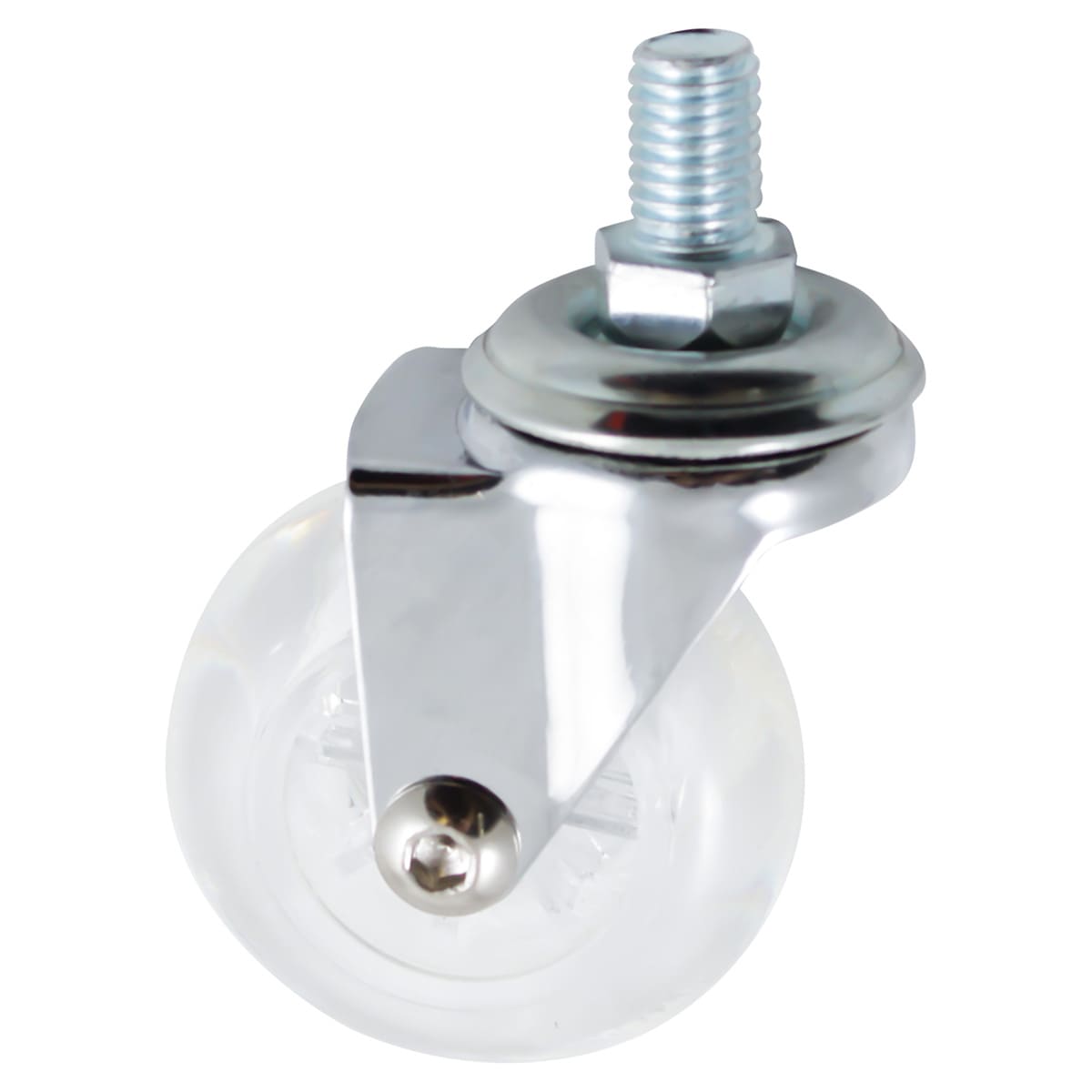 RODAJA GIR. C/ESP. ROSCADA PU TRANSPARENTE 1-1/2'' (38X17MM) Y-1166-38