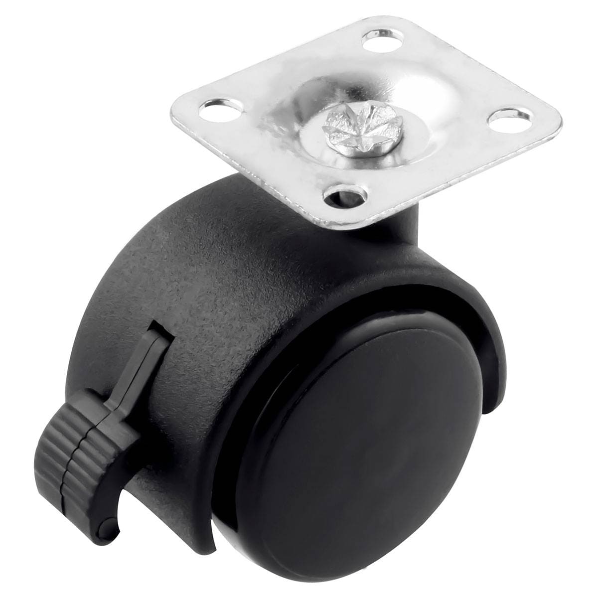 RODAJA TIPO YOYO PLACA C/FRENO 40MM (Precio x pieza - Empaque c/4 pzas) Y-2131-40