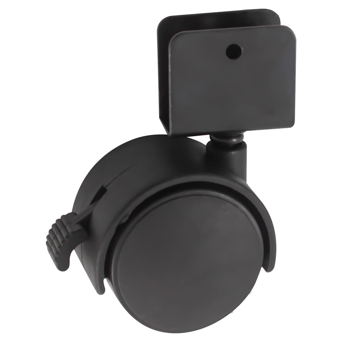 RODAJA TIPO YOYO C/PLACA "U" c/freno 40X40MM (Precio x pieza - Empaque c/4 pzas) Y-2136-40