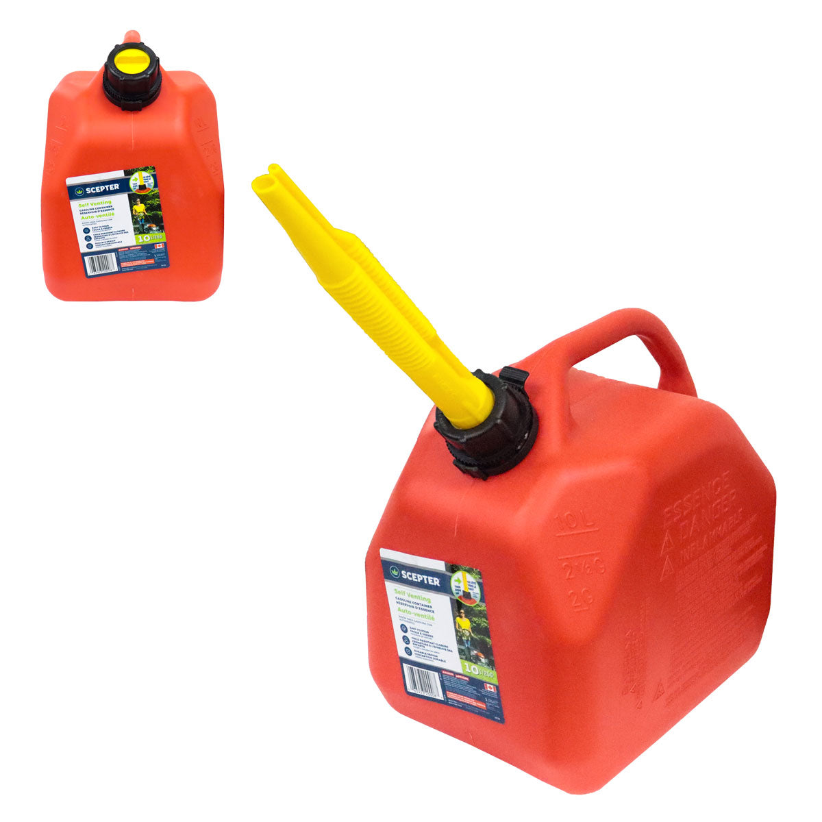 Tanque de Gasolina 2.5 GL / 10 L Scepter | SC-11977