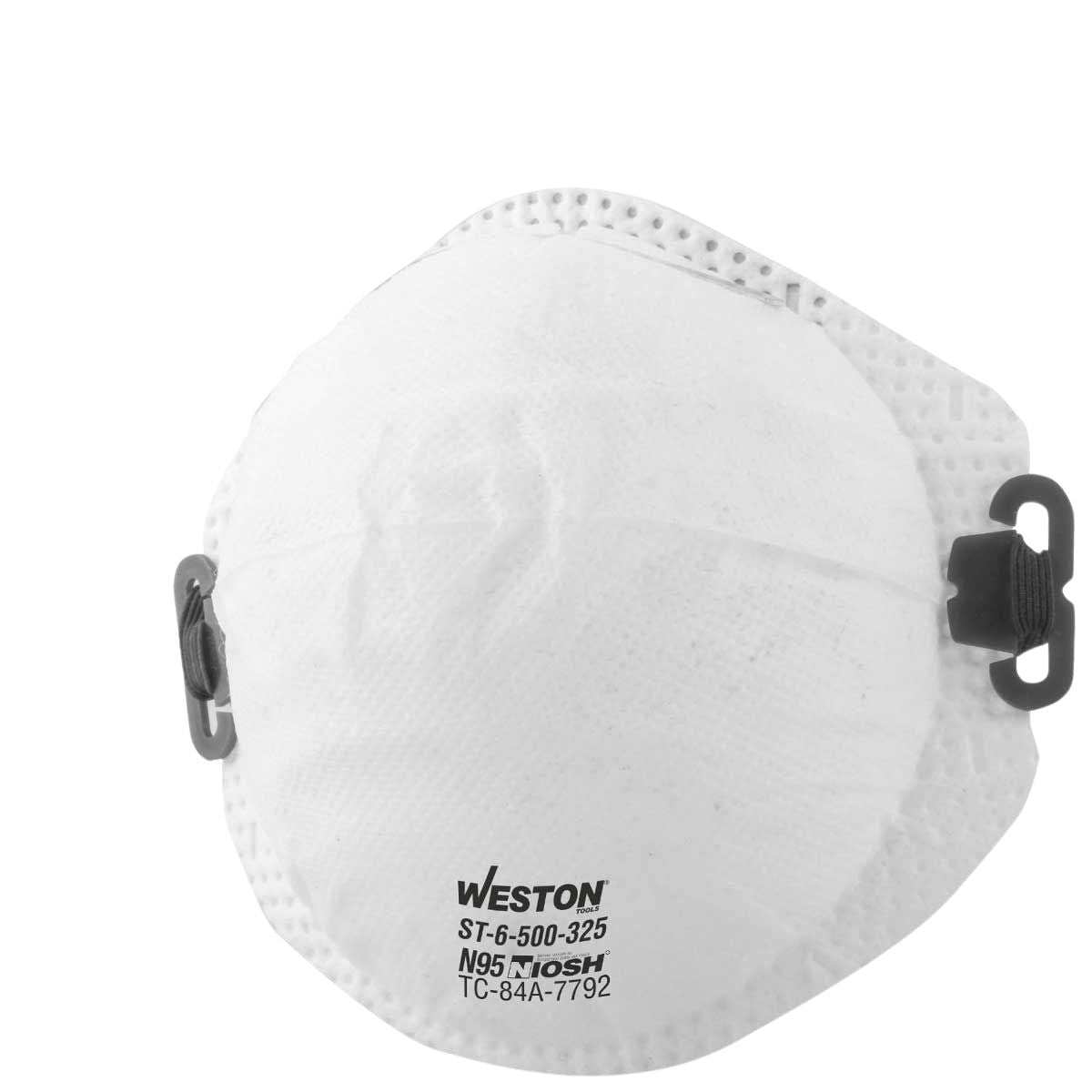 RESPIRADOR P/POLVO Y NEBLINA N95 Certificado CDC ST-6-500-325 (Precio x pieza - Empaque c/20 pzas)