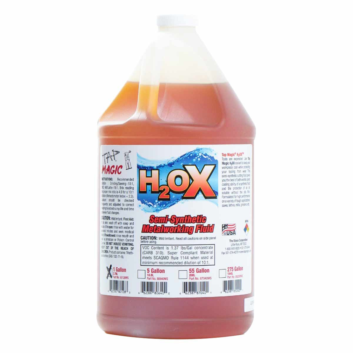 Aceite Soluble Para Maquinaria H2OX 1GAL | TM-80128WS
