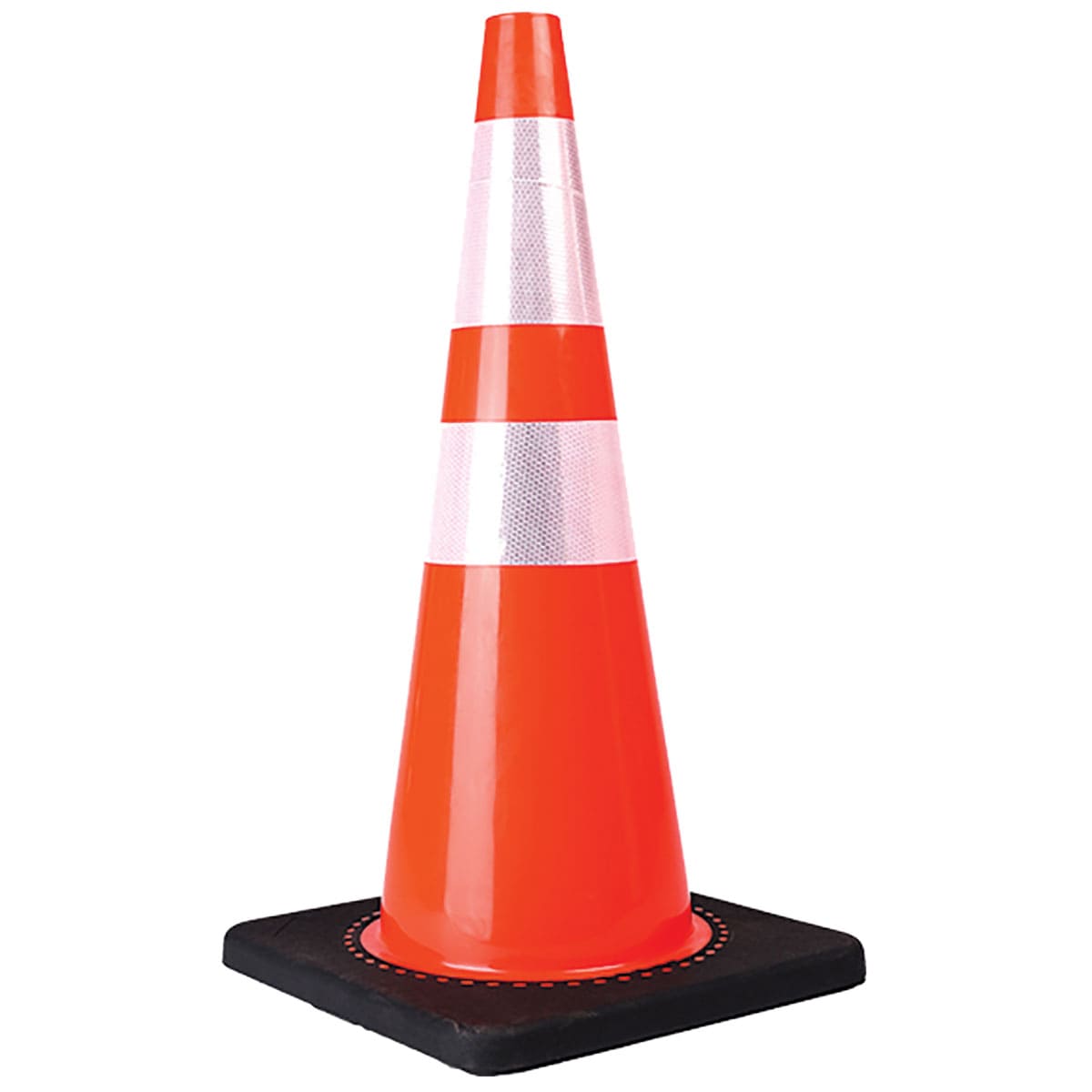 PVC DE 90 CM CON BASE NEGRA Y REFLEJANTE TRA-0070