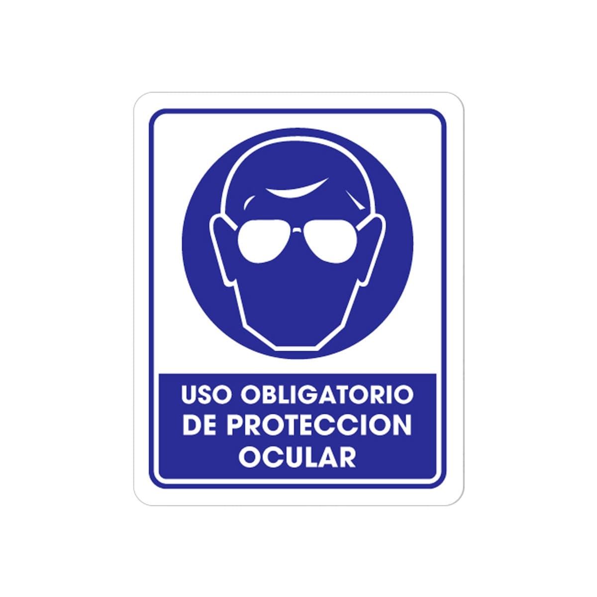 Señalamiento Uso De Protección Ocular 25 x 35CM | TS-0105