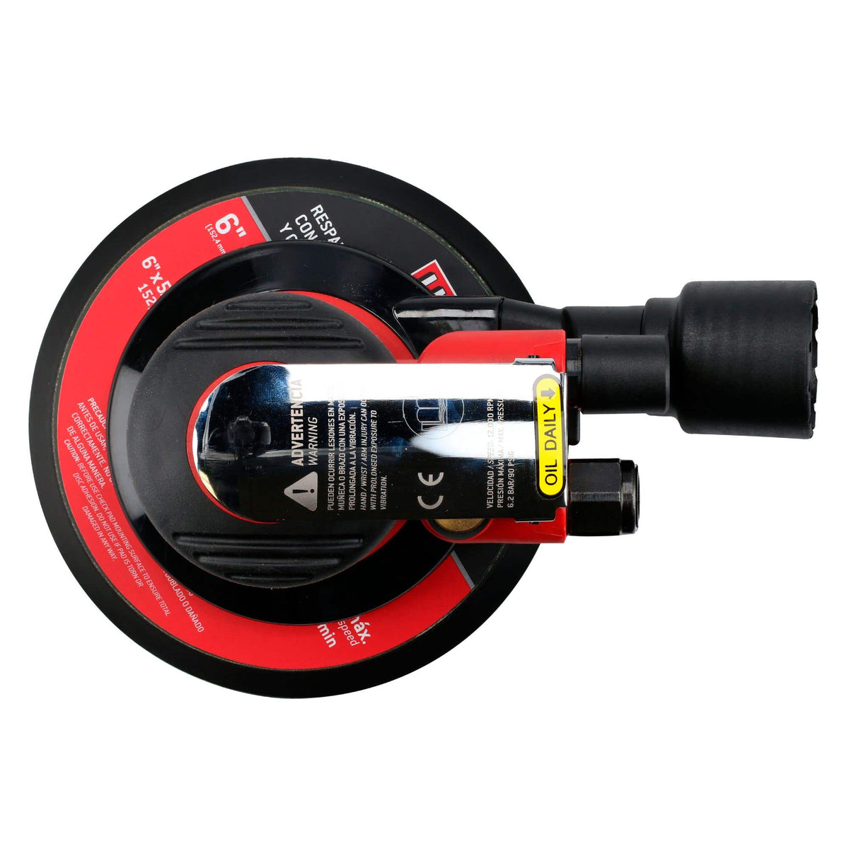 Lijadora Neumática Roto-Orbital 6 12, 000 RPM, Urrea UP861A