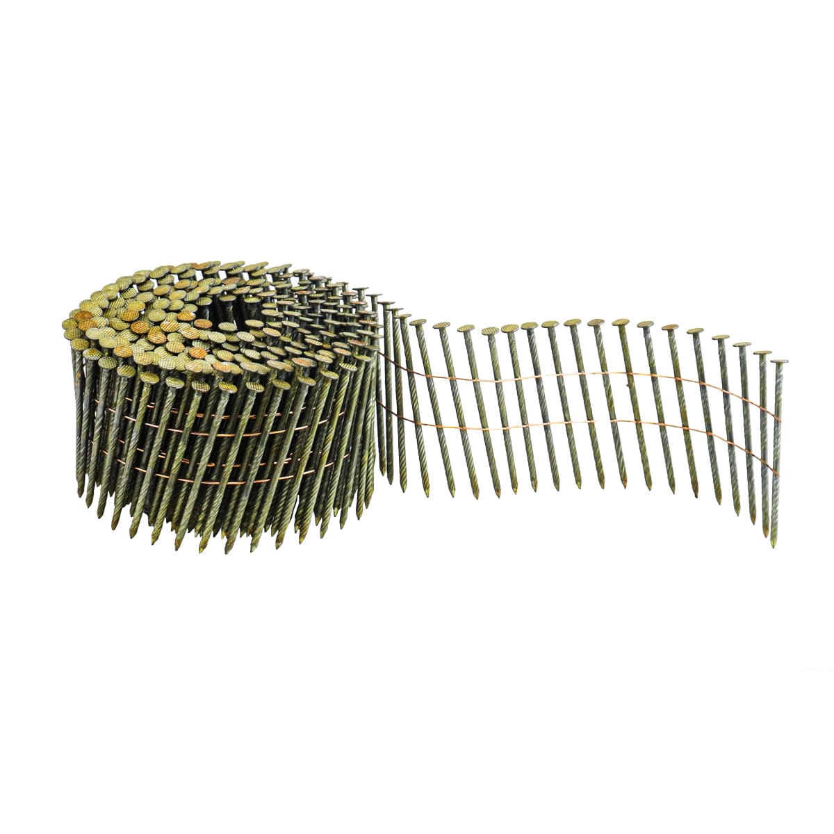 CLAVOS EN ROLLO PARA CLAVADORA W-60020 64MM W-60020-64 (Precio x Caja con 30 rollos de 300 clavos c/u)