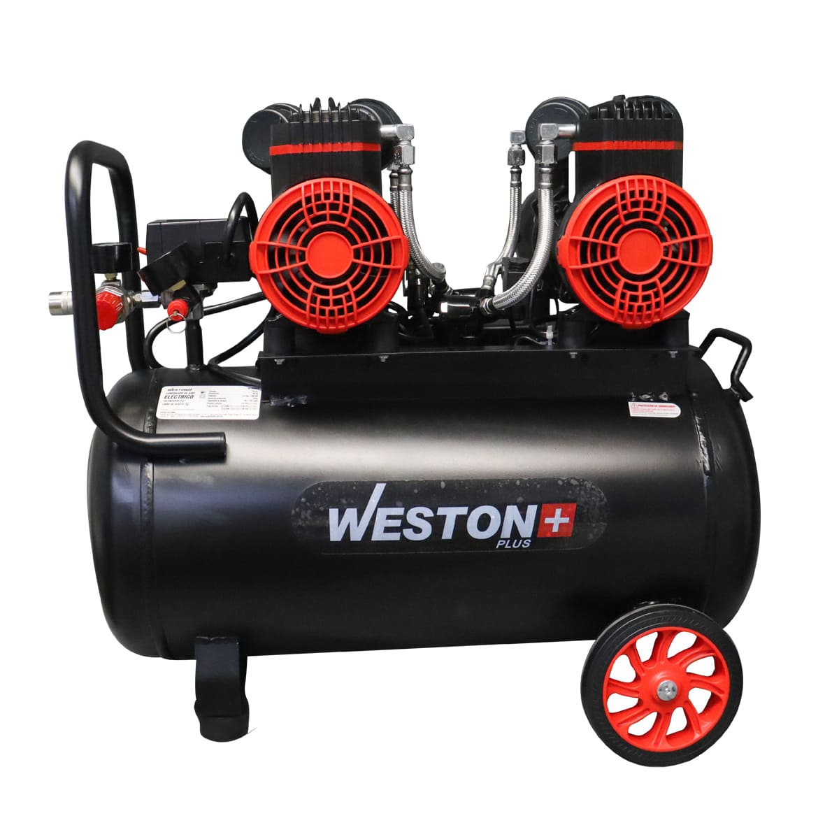 Compresor De Aire Libre De Aceite 40L 127V