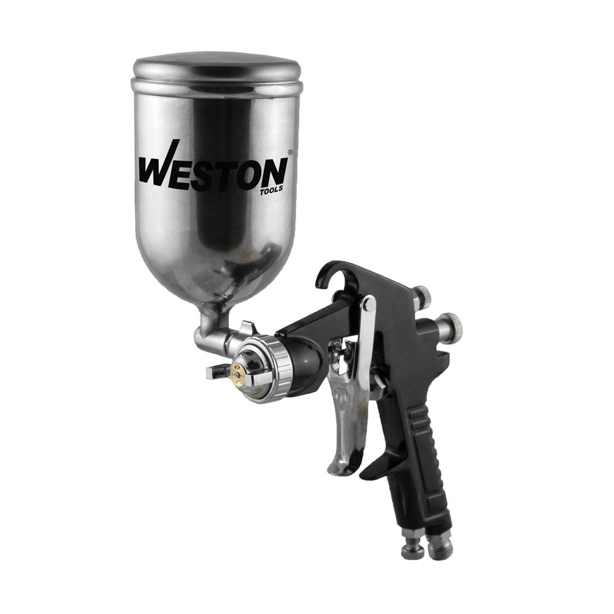 Pistola Para Pintar De Gravedad Vaso Giratorio De Aluminio 400ML PSI Max 60 | W-70210