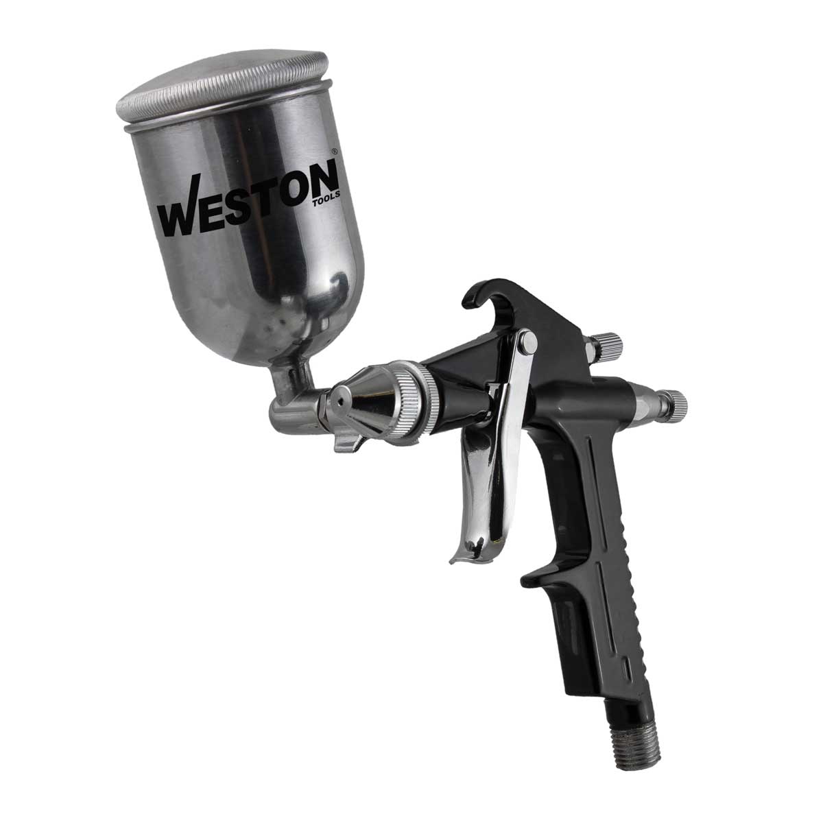 Pistola Para Retoque De Gravedad Vaso Aluminio 200ML PSI Max 60 | W-70235