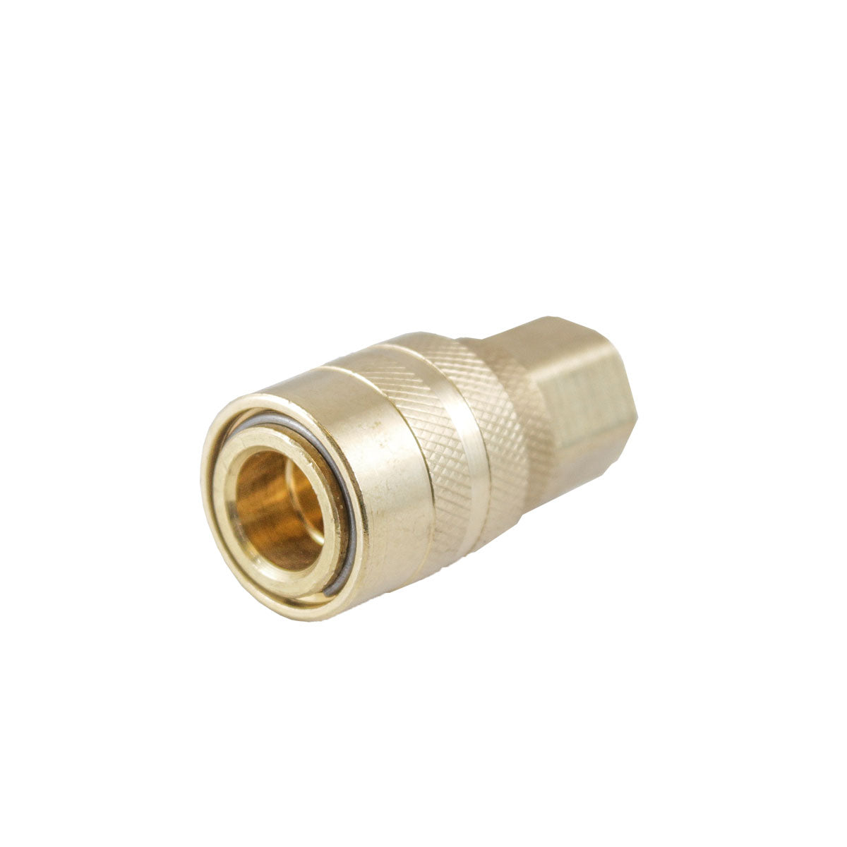 Cople Rápido Latonado Hembra 3/8'' (Granel) | W-70465
