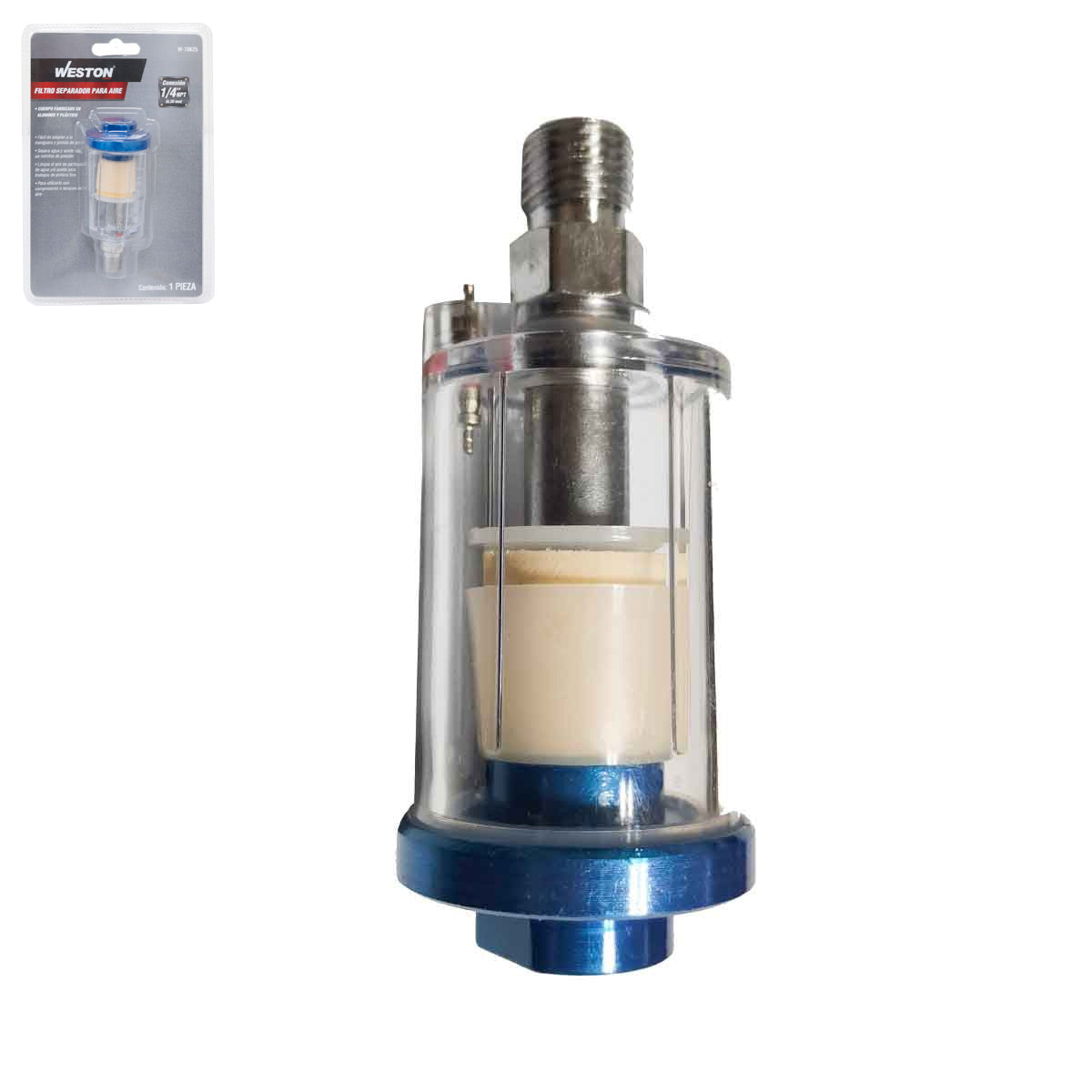 Filtro Separador Para Aire 1/4'' NPT | W-70625