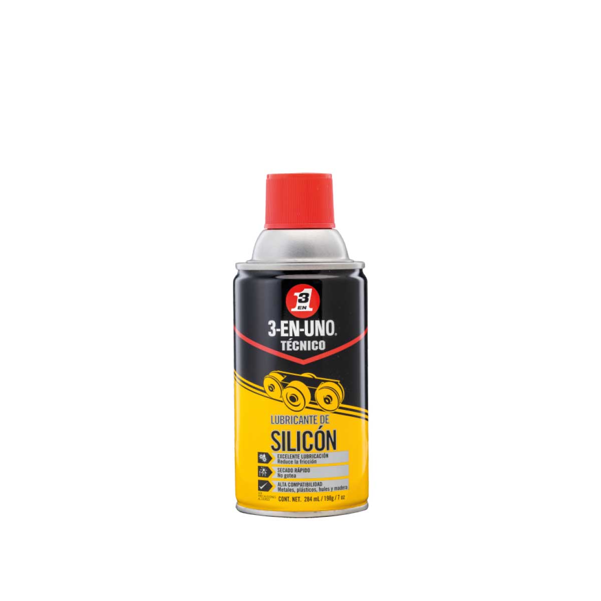 3-EN-UNO Tecnico Lubricante de Silicon 7OZ | WD-520375