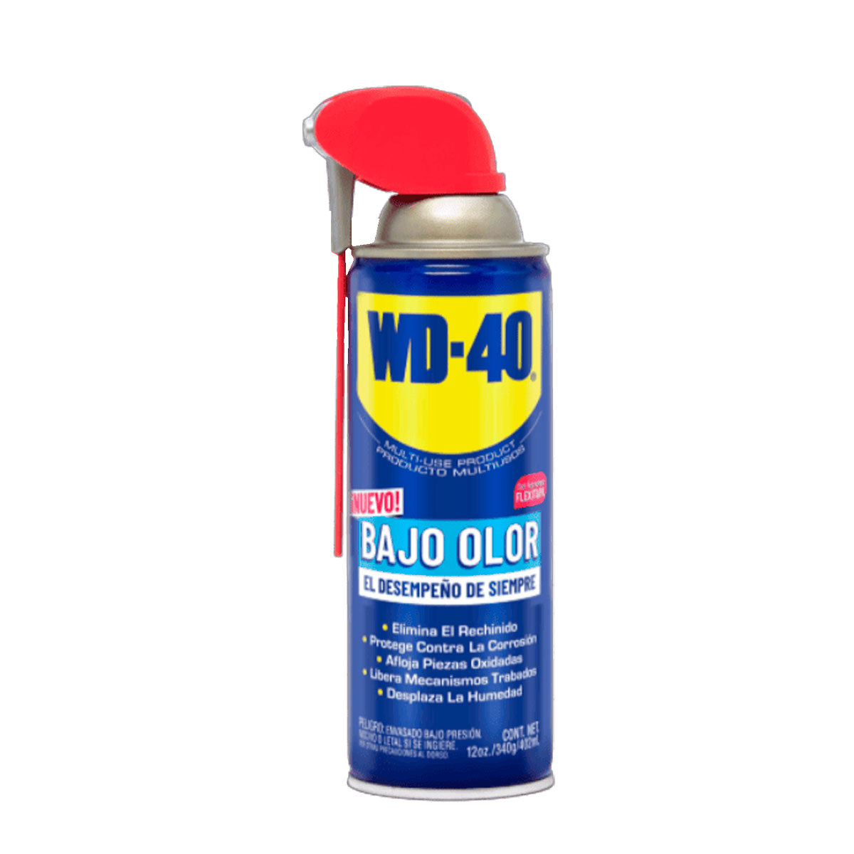 WD-40 Producto Multiusos de Bajo Olor Flexitapa 12 Oz. | WD-552588