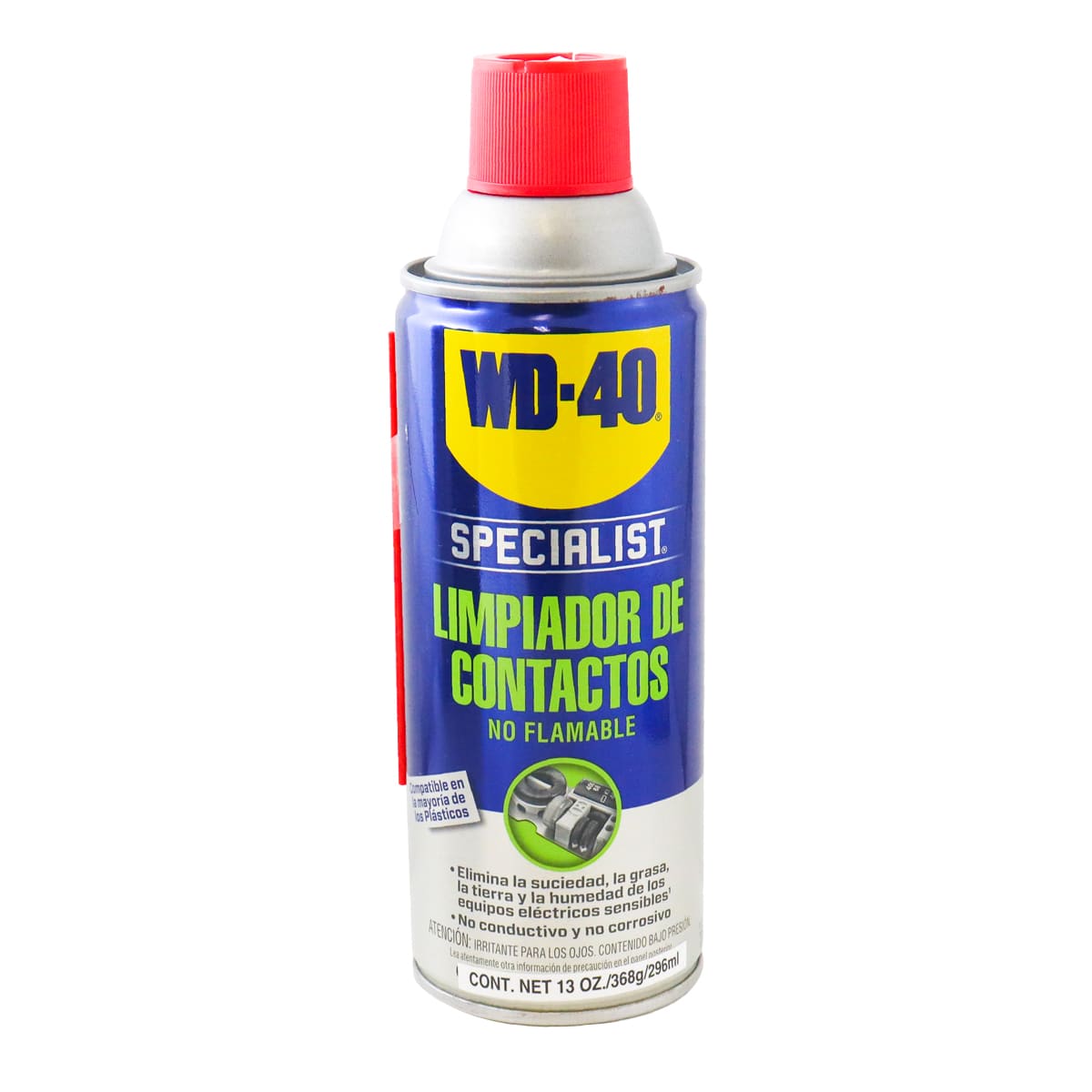 WD-40 Specialist Limpiador de Contactos no Flamable 13 Oz | WD-56008