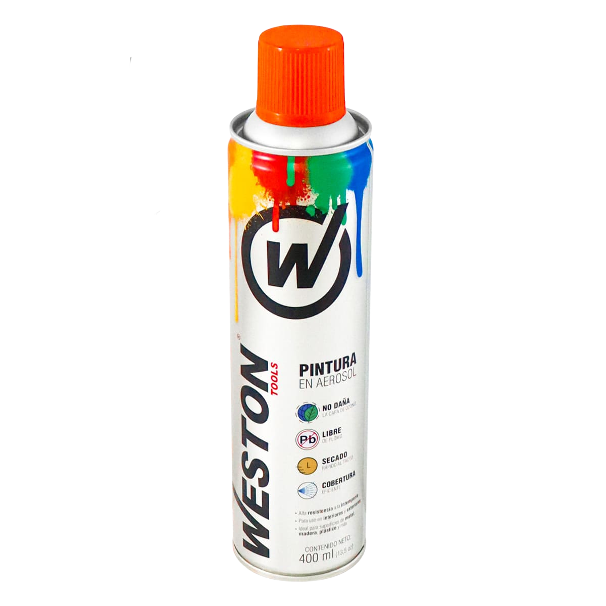 AEROSOL NARANJA 400ml (Precio x pieza - Caja C/12 pzs) WM-0065