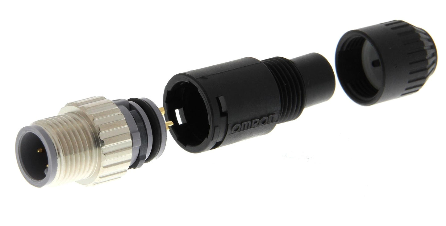CONECTOR DE SENSOR MACHO, M12,4 POSICIONES OMRON XS2G-D421