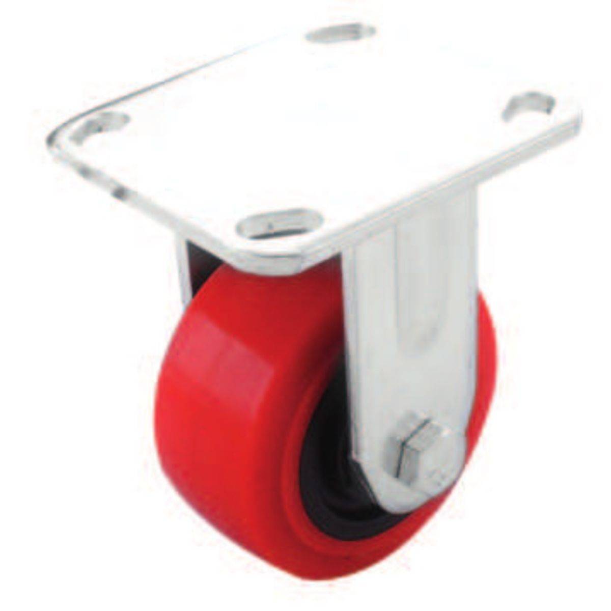 RODAJA PU C/PP FIJA 4X2" Y-1051-100