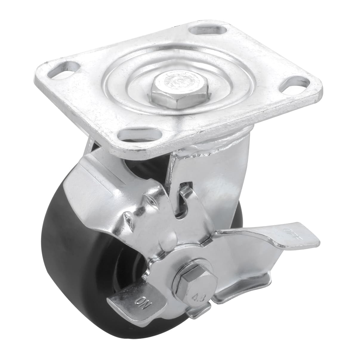 RODAJA FENOLICA GIRA. C/FRENO 4X2" Y-1064-100