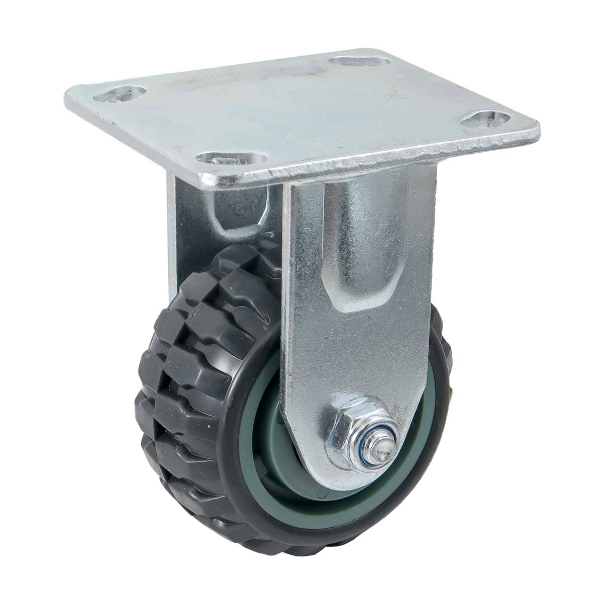 RODAJA DE PU CENTRO PP FIJA TIPO TRACTOR 4" (100*50MM) Y-1170-100