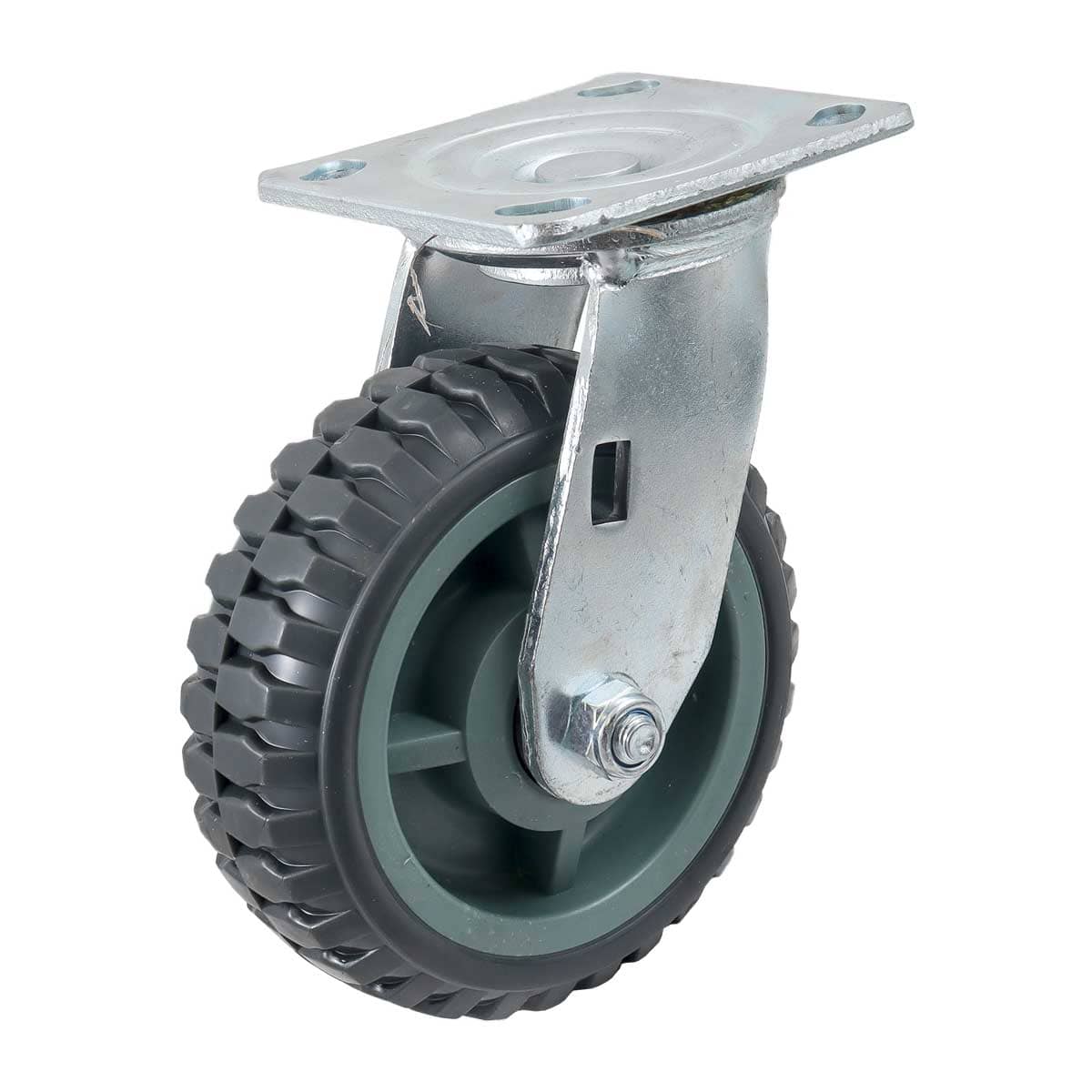 RODAJA DE PU CENTRO PP GIR. TIPO TRACTOR 6" (150*50MM) Y-1171-150