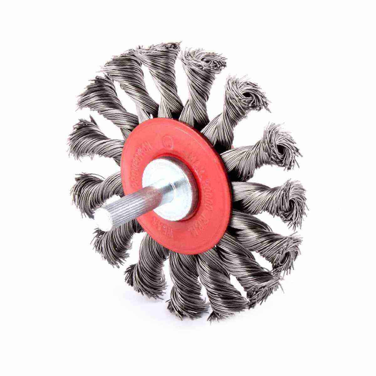 CEPILLO CIRCULAR TRENZADO 3" C/VASTAGO 1/4" A. AL CARBON .014" Z-10085