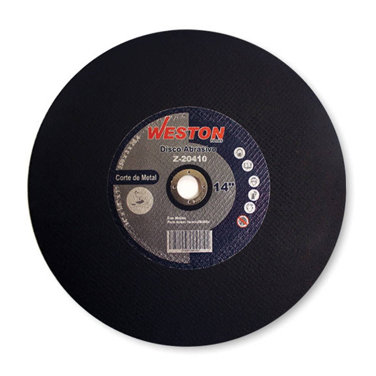 Disco Abrasivo Doble Malla 14"X1/8" X 1"