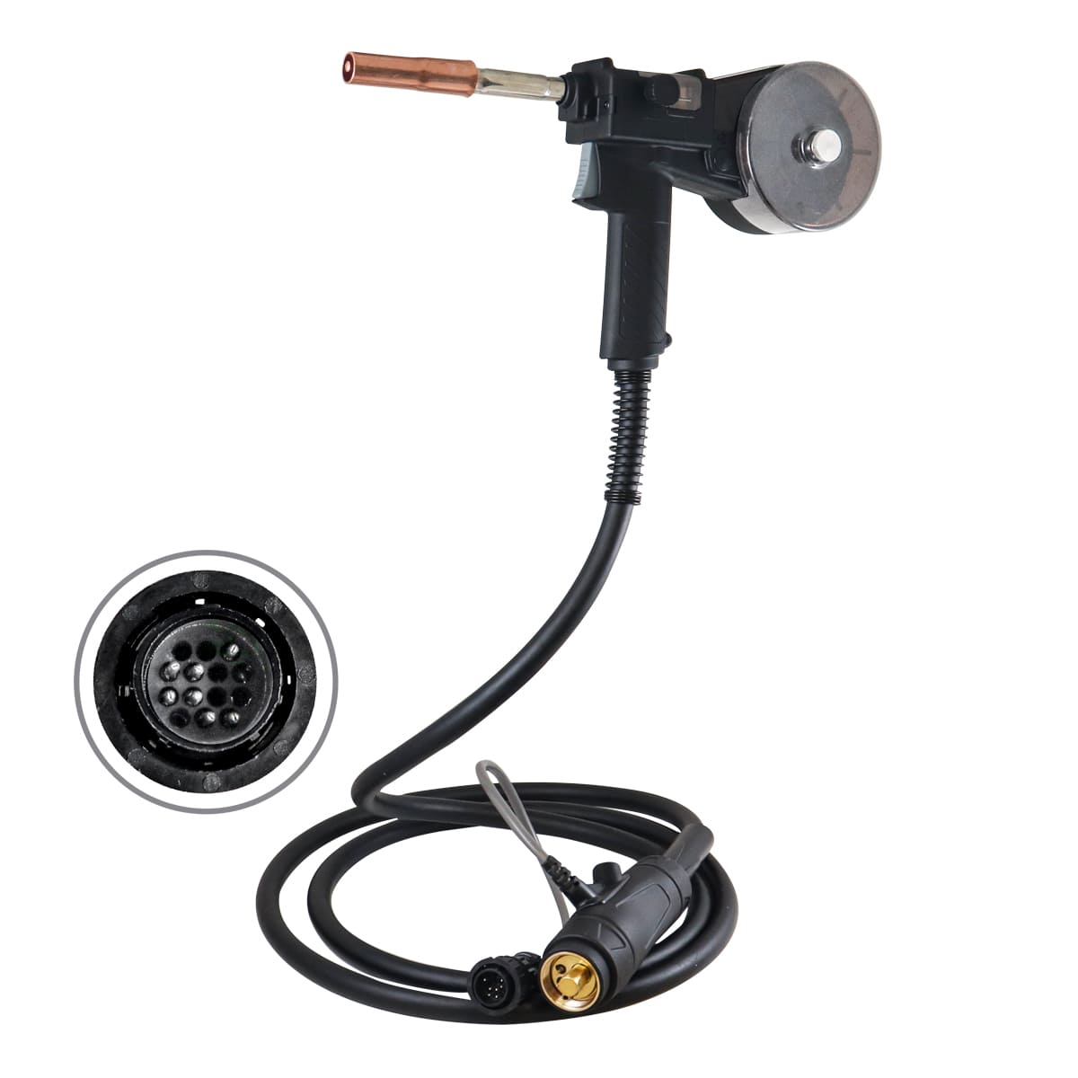 Spool Gun 0.6-1.2mm 3m Tipo Tweco 24V 200A | Z-65690