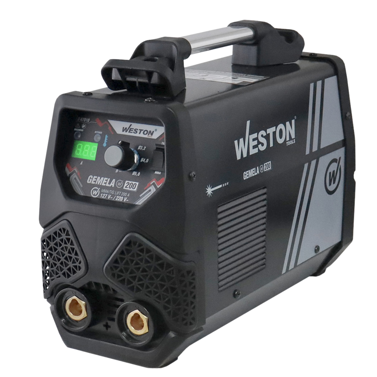 Inversor MMA 200AMP 110/220V 1 Fase IGBT con Lift Tig
