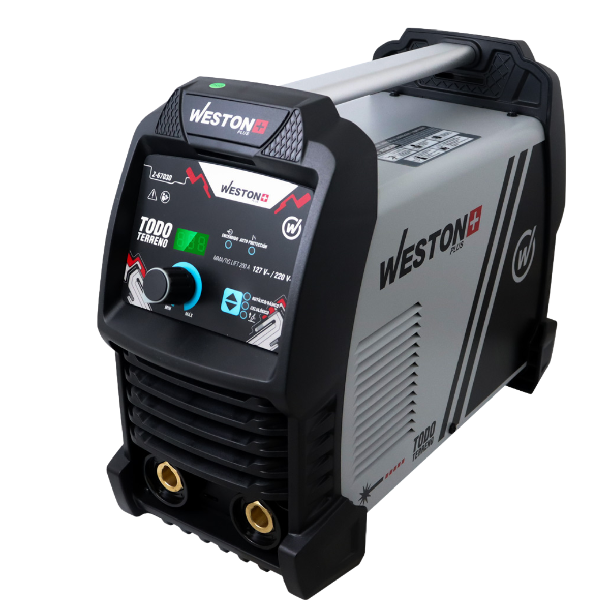 INVERSOR MMA 200AMP POWER MAGNIFIER Y LIFT TIG SWITCH 110/220V 1 FASE PLUS Z-67030