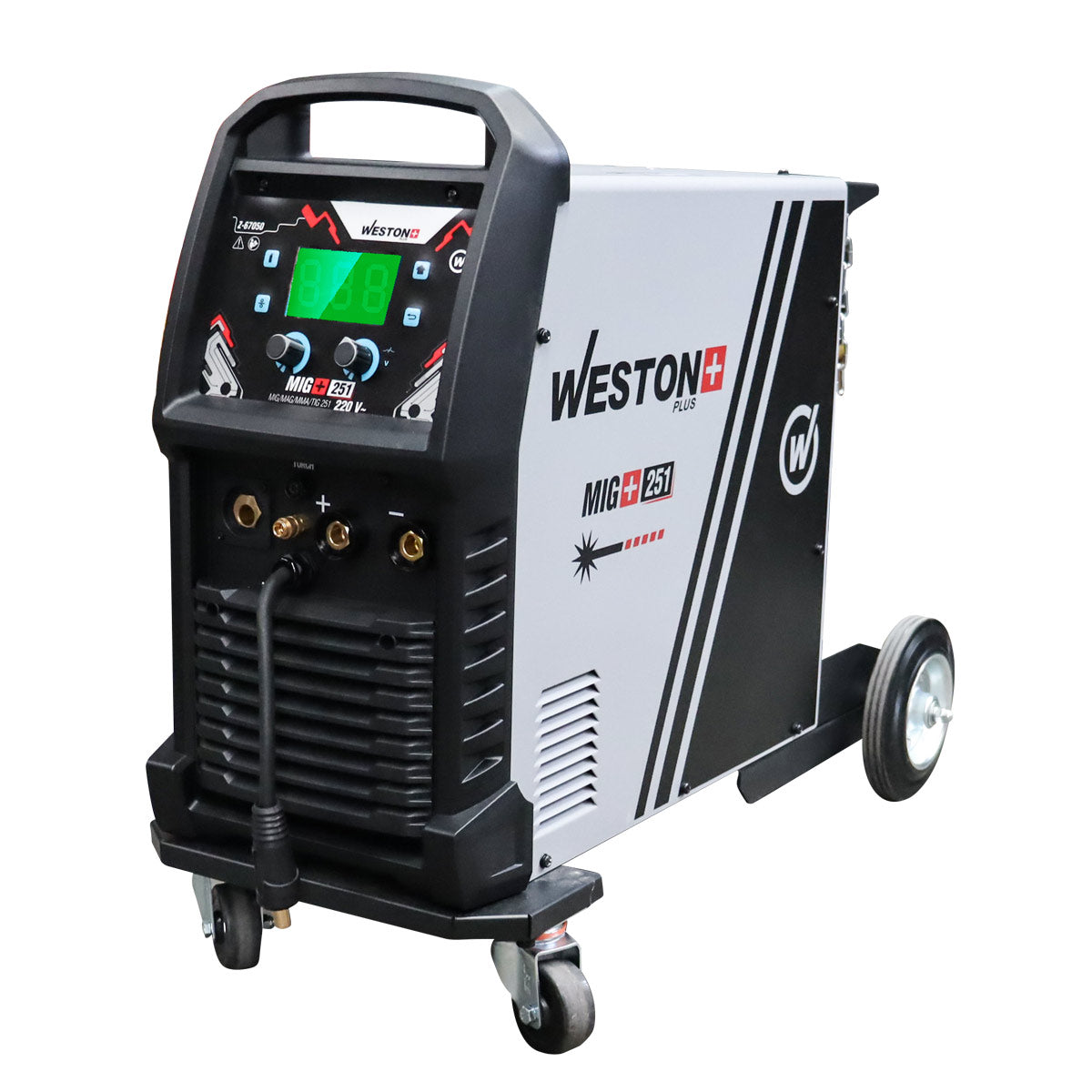 MIG/MAG/MMA/TIG 251 AMP 220V 1 FASE P/15KG PLUS-Z-67050