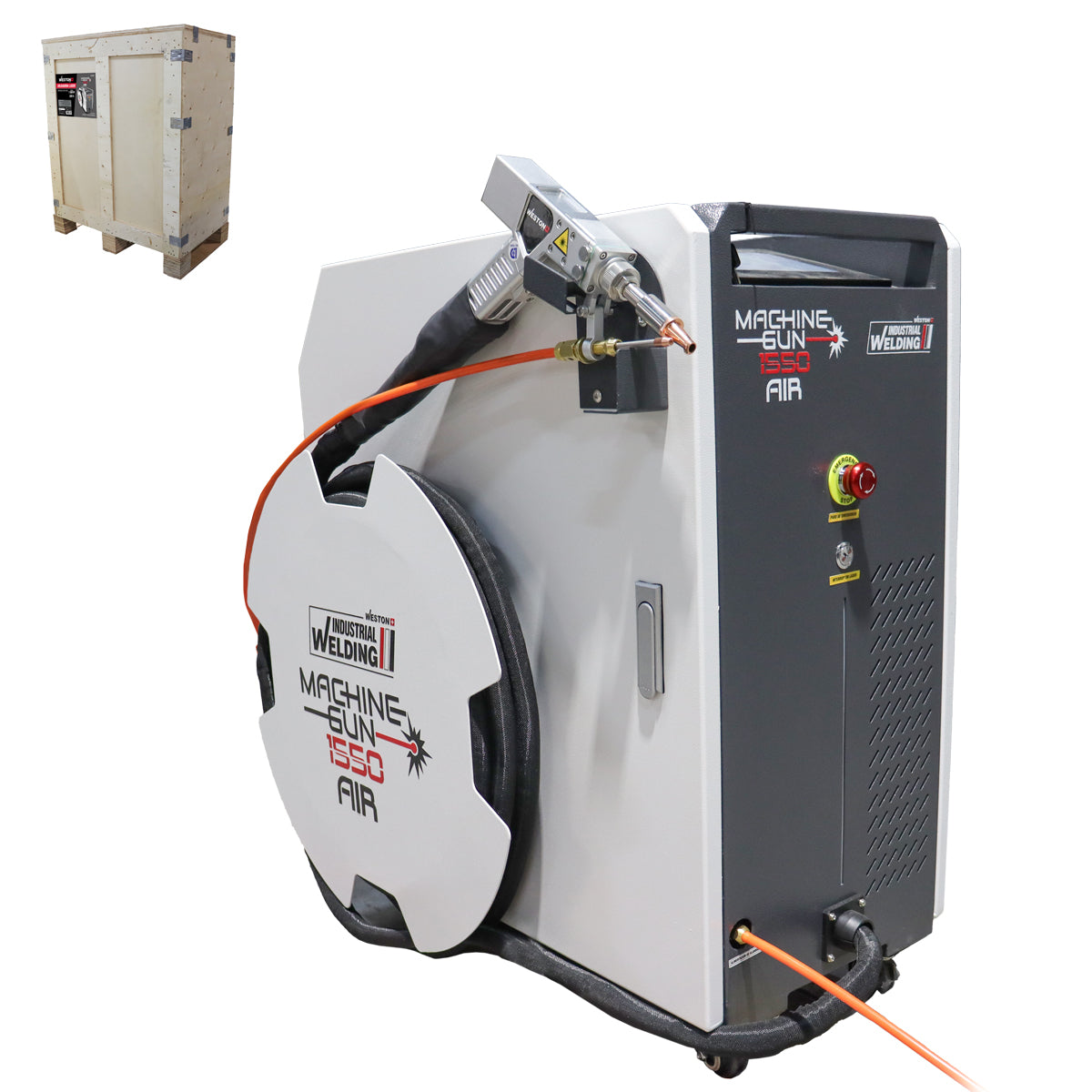 Soldadora Láser 1550W MIG por Aire 220V Integrado Machine Gun 1550 | Z-67220