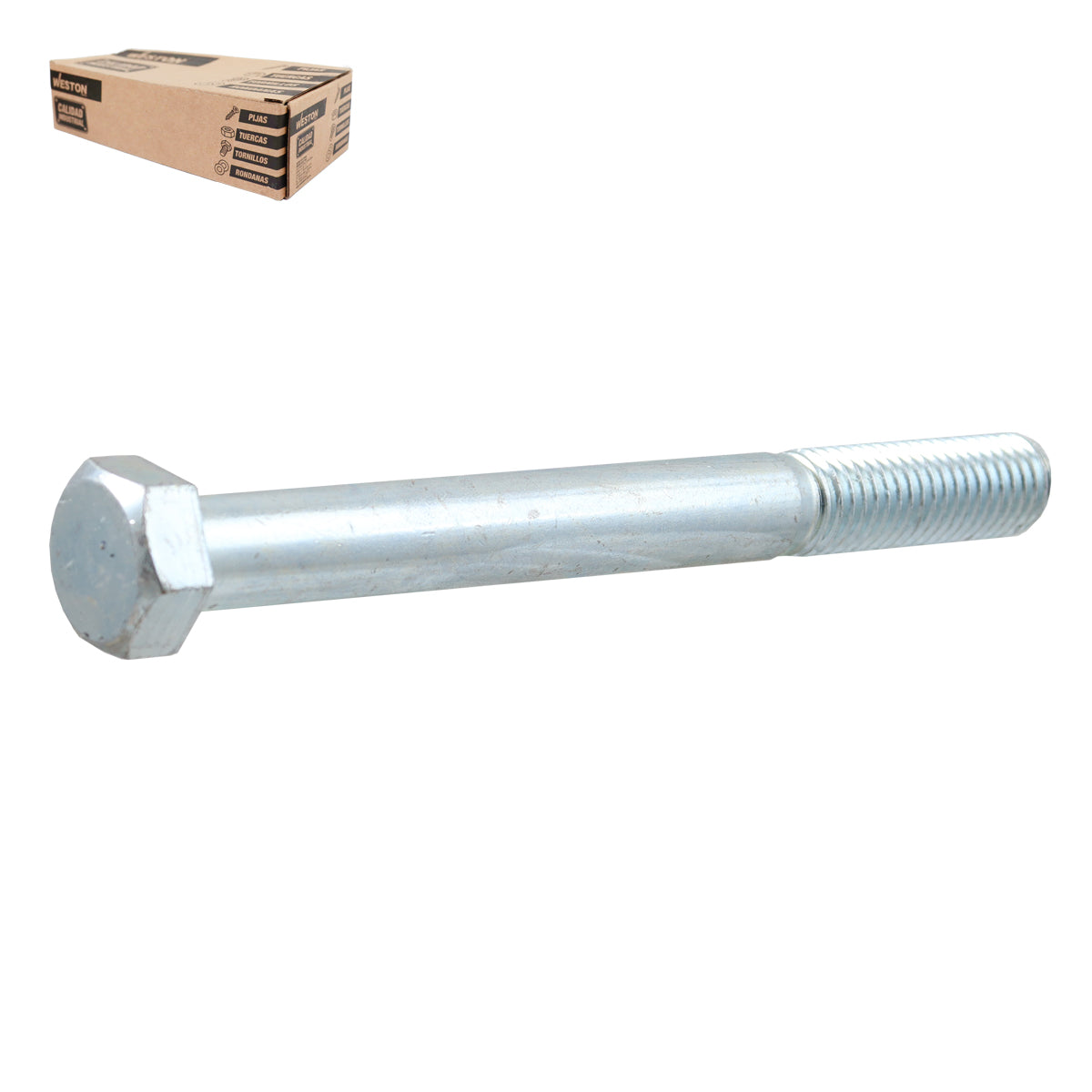 Tornillo Hexagonal Pulido G2 Galvanizado Rosca Parcial 5/8-11 x 5-1/2 | ZN-19460-C
