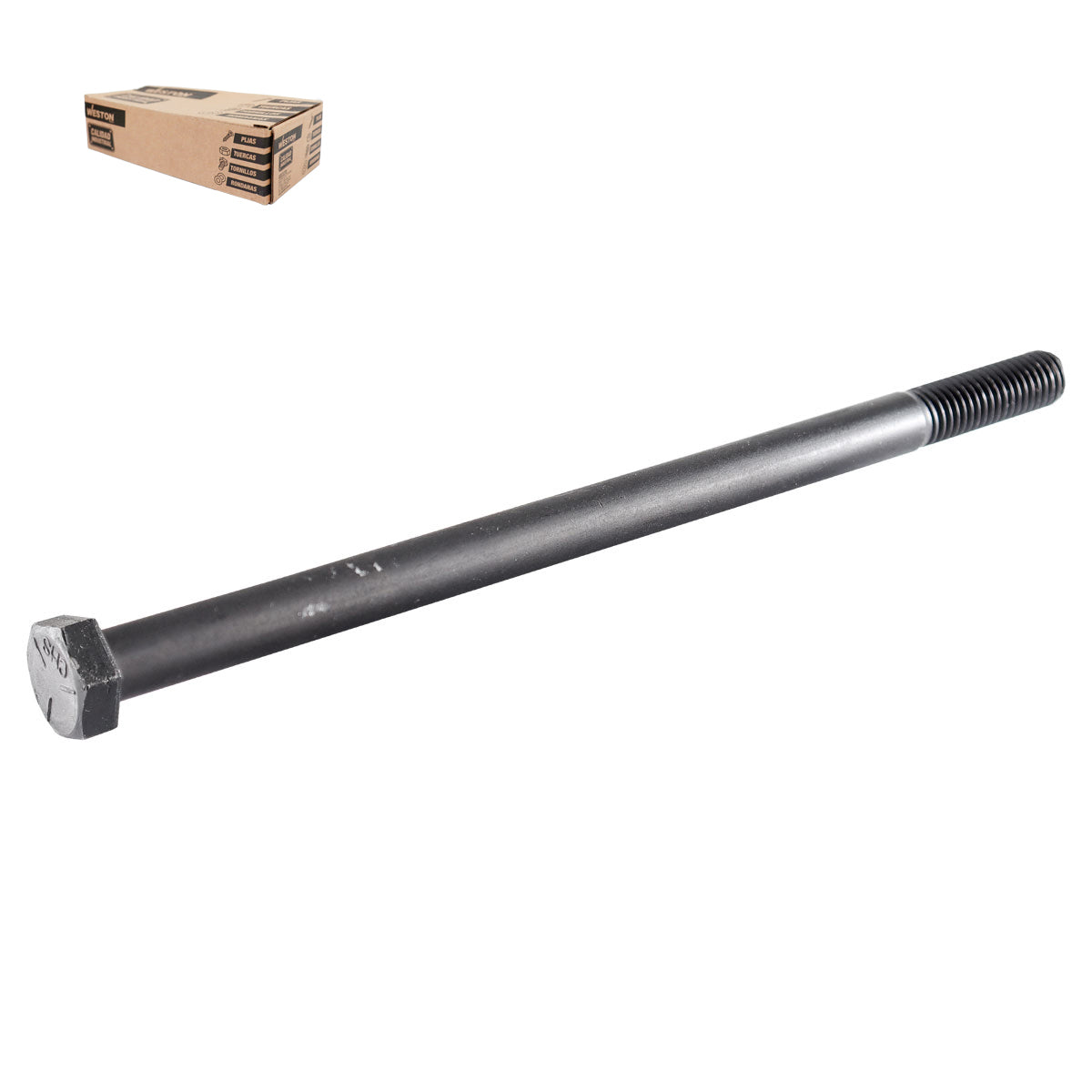 Tornillo Hexagonal Grado 5 Pavonado 1/2"-13 x 8" | ZN-21112-C