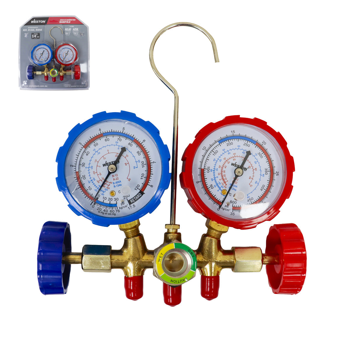 Manifolds y Mangueras HVAC