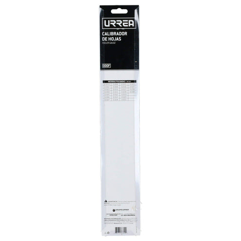 Calibrador Extralargo 25 Hojas, Urrea 000F