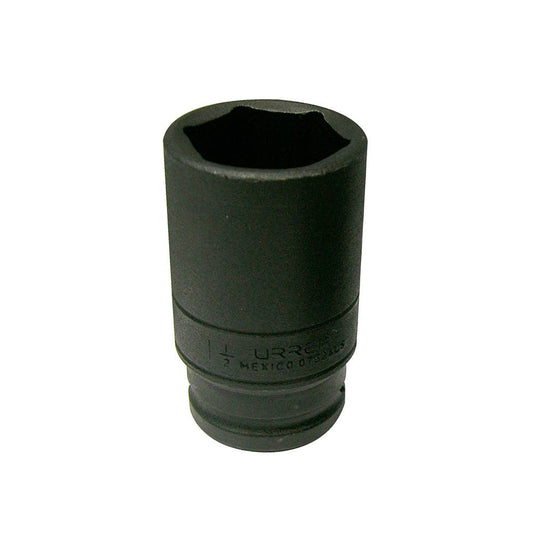 Dado De Impacto En Pulgadas Cuadro De 3/4 Para Ruedas De Camión, 3/4 x 1-1/2, Urrea 07524LS