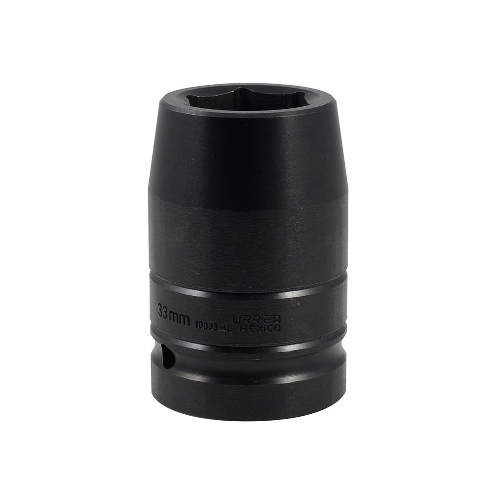 Dado De Impacto Largo Métrico Cuadro De 1 Para Ruedas De Camión, 1-5/16, Urrea 10033ML