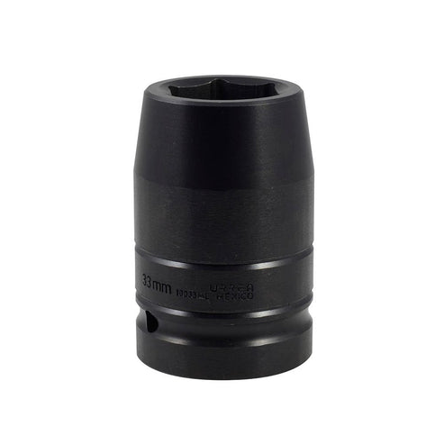 Dado De Impacto Largo Métrico Cuadro De 1 Para Ruedas De Camión, 1-5/16, Urrea 10033ML